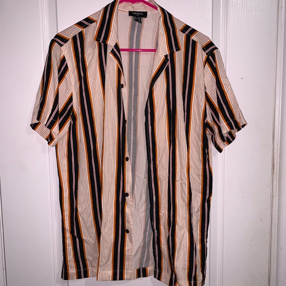 striped button down shirt - Picture 1 of 1